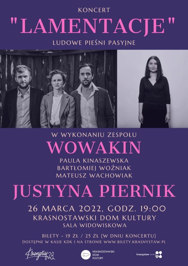 Lamentacje - Wowakin i Justyny Piernik
