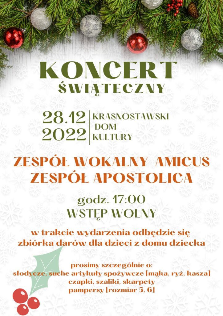 Koncert Świąteczny - Krasnystaw