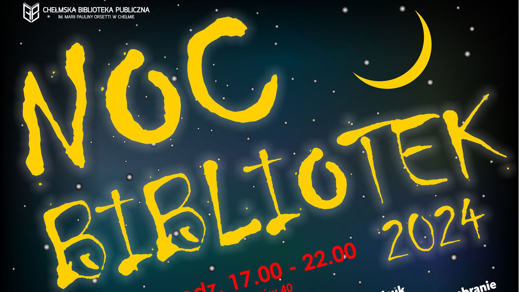 Bajkowa Noc Bibliotek w Chełmie