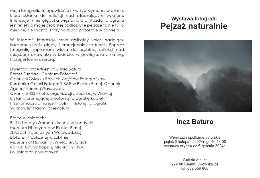 Pejzaż Naturalny - Inez Baturo