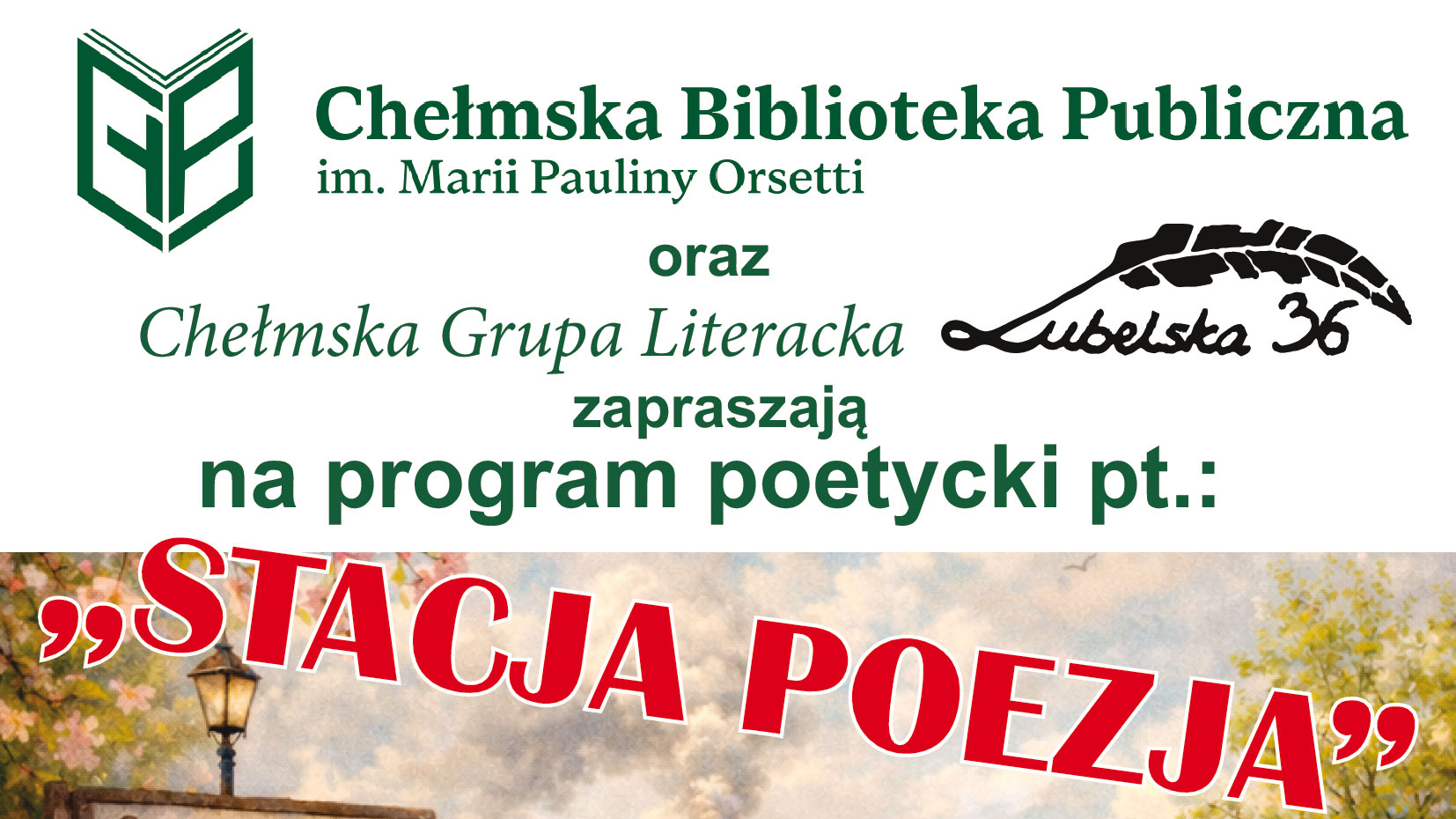 Wieczór poetycki „Stacja Poezja”