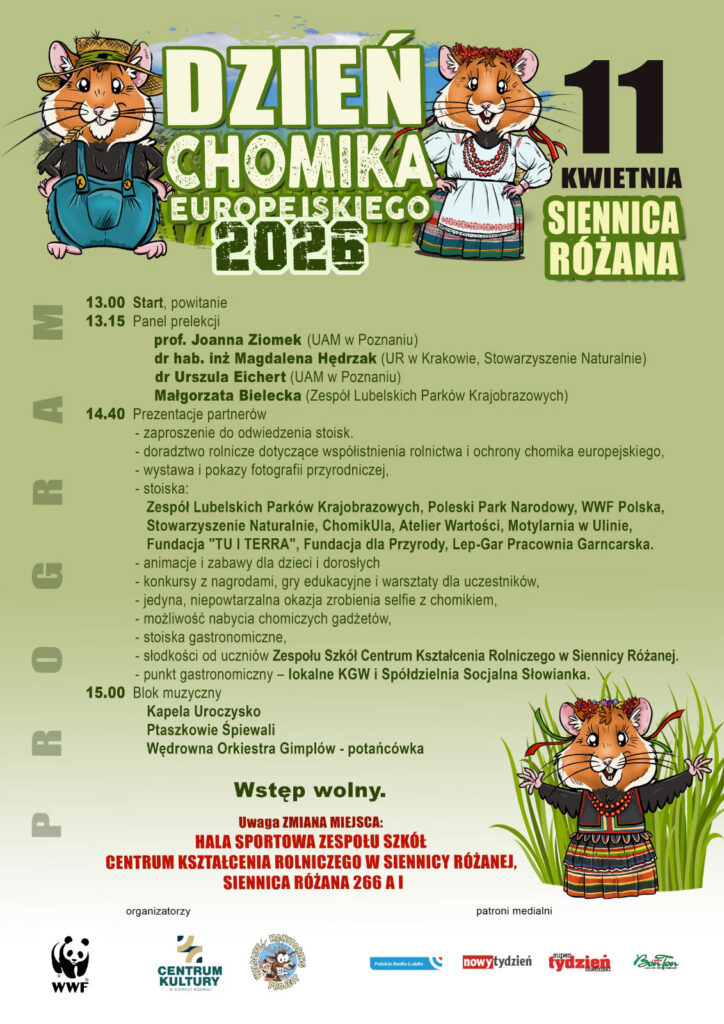 Dzień Chomika Europejskiego - Siennica Różana