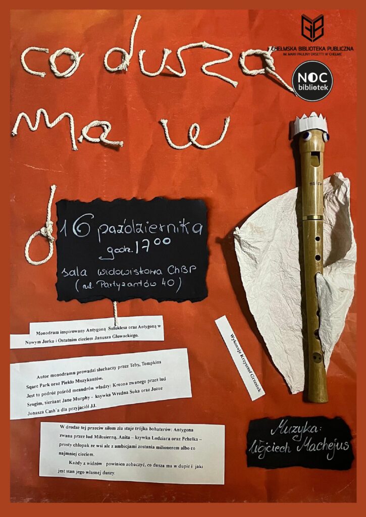 Co dusza ma w d. - Monodram Krzysztof Grzesiuk